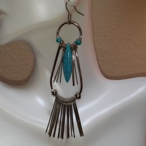 Turqouise color earrings